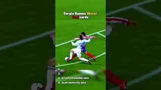 Sergio Ramos Worst Red Cards