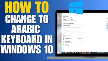 How to Change to Arabic Keyboard in Windows 10 | Change Language in Windows 10