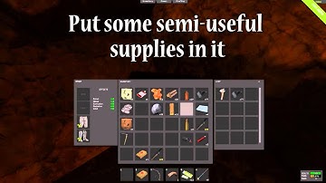 Quick tip: why build a secret chest? (Rust as Lt. Dan?)