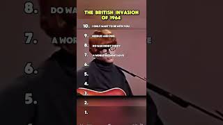 The british invasion of 1964