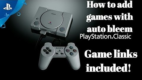 Playstation Classic Hack with Game links!