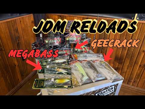 JDM Relaods From Geecrack and Megabass at Lake Pro Tackle