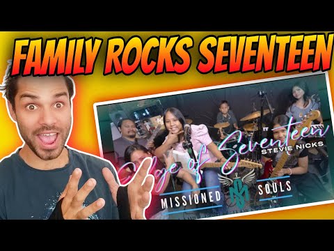 Edge Of Seventeen - Stevie Nicks | Missioned Souls | Family band studio cover/ Reaction