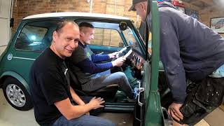 Classic Mini Workshop - Project Sprout Pt.13 Airbag Steering Wheel Guest @classicminidetails8887