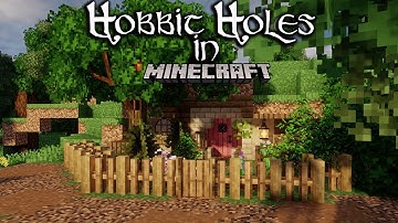How to build the PERFECT Hobbit Hole in Minecraft