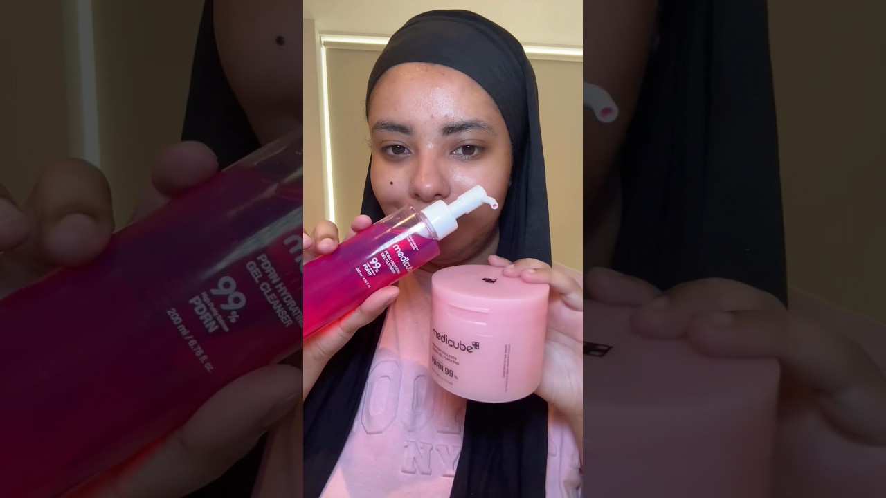 Medicube PDRN Hydrating Gel Cleanser & PDRN gel toner pad 