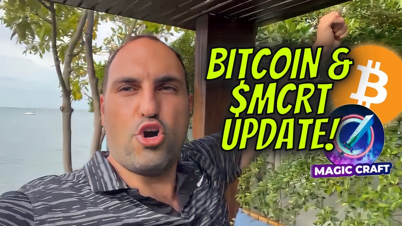 BITCOIN ARE YOU READY!!! $MCRT +39% TODAY!!