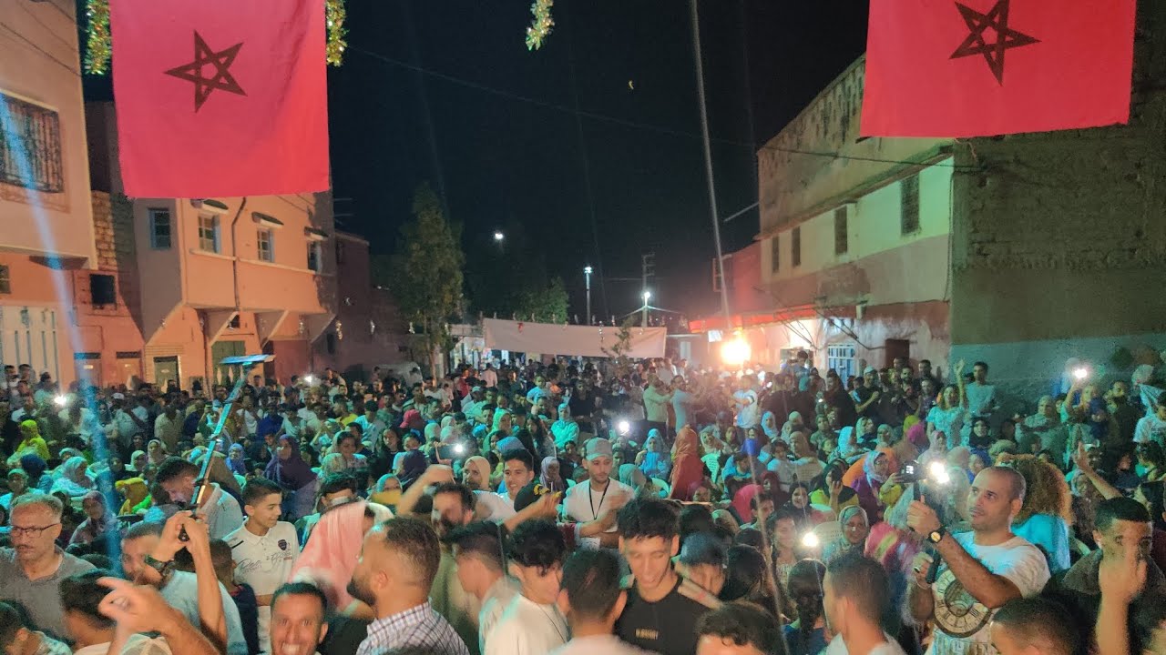 مجموعة أيت الحوز تلهب منصة حي أمدل أمزميز 