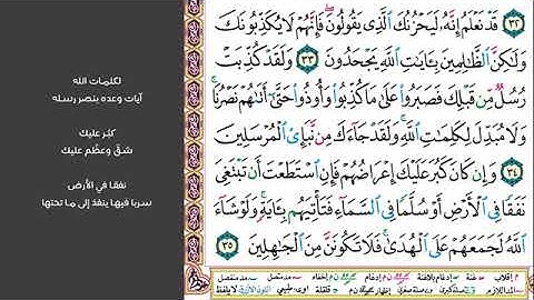 # ٤ الصفحة ١٣١ من القرآن الكريم مكررة ١٠ مرات سورة الأنعام ماهر المعيقلي بل بدا لهم ما كانوا يخفون