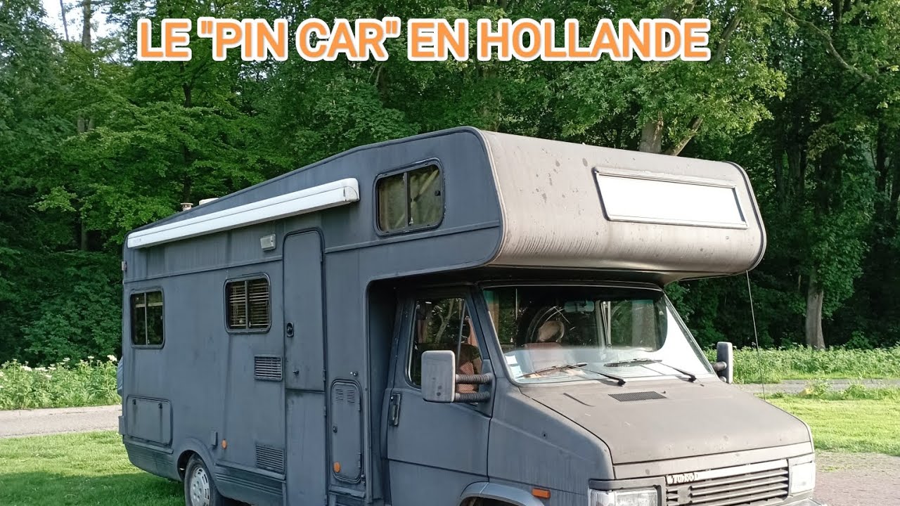 CAMPING CAR - VAN - SPOT - CITROËN C25 - 1992 - 2L5 TURBO - PARKING HOLLANDE - PAYS BAS -
