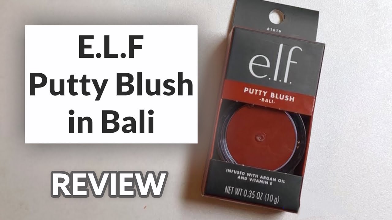 E.L.F Putty Blush in Bali YouTube