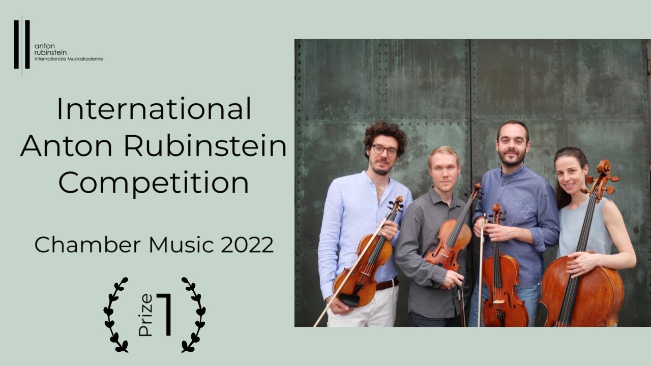 Chamber Music 2022, Prize 1 Fabrik Quartet, Germany International
