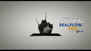 REALFLOW TUTORIAL - CROWN SPLASH TUTORIAL (Realflow 2015 & C4D )