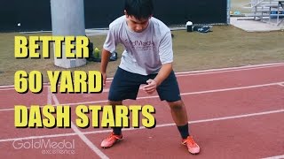 60 yard dash starts (intermediate level)
