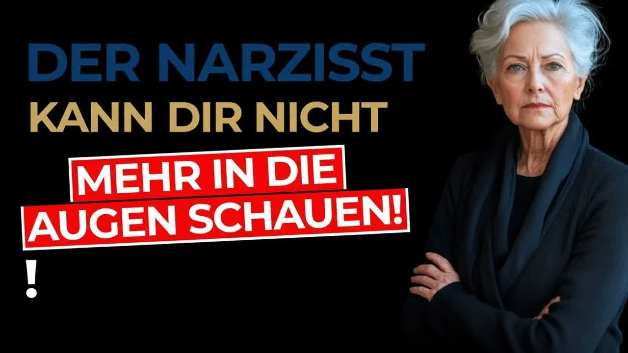 Der NARZISST kann dir nicht mehr in die AUGEN SCHAUEN – SCHAM ist seine STILLE STRAFE