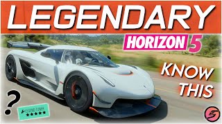 How to Get LEGENDARY Status in Forza Horizon 5 (EXPLAINED + Tips)