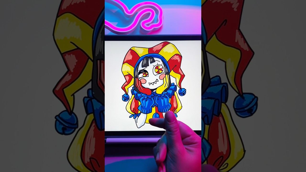 app ArtWorkout #tadc #pomni #multiplayer #teamwork #digitalart #funnyshorts #games #drawing
