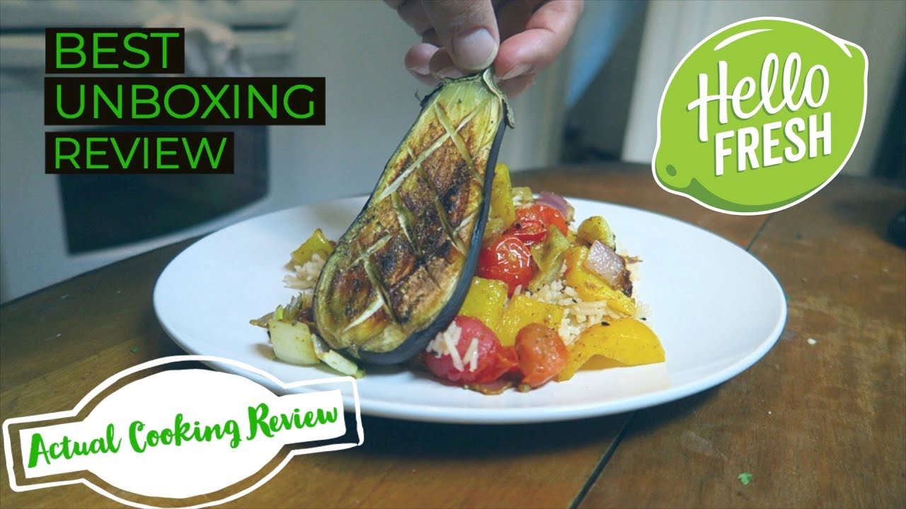Hello Fresh Cooking Review Unboxing Youtube