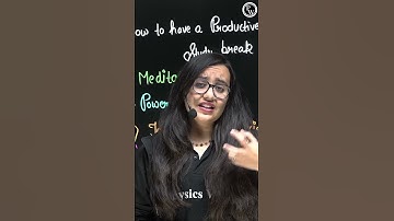 How to Have a Productive Study Break? #Shorts #PWEnglish #PhysicsWallah