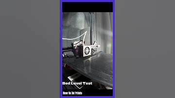3D Printing Timelapse - Bed Level Test