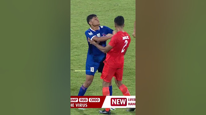 NEPAL VS INDIA 2023 HEATED MOMENT #shorts #nepal