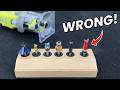 99 of beginners dont know the basics of router bits