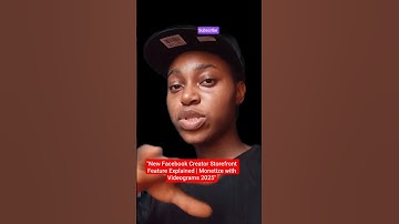 "New Facebook Creator Storefront Feature Explained | Monetize with Videograms 2025" #Videograms