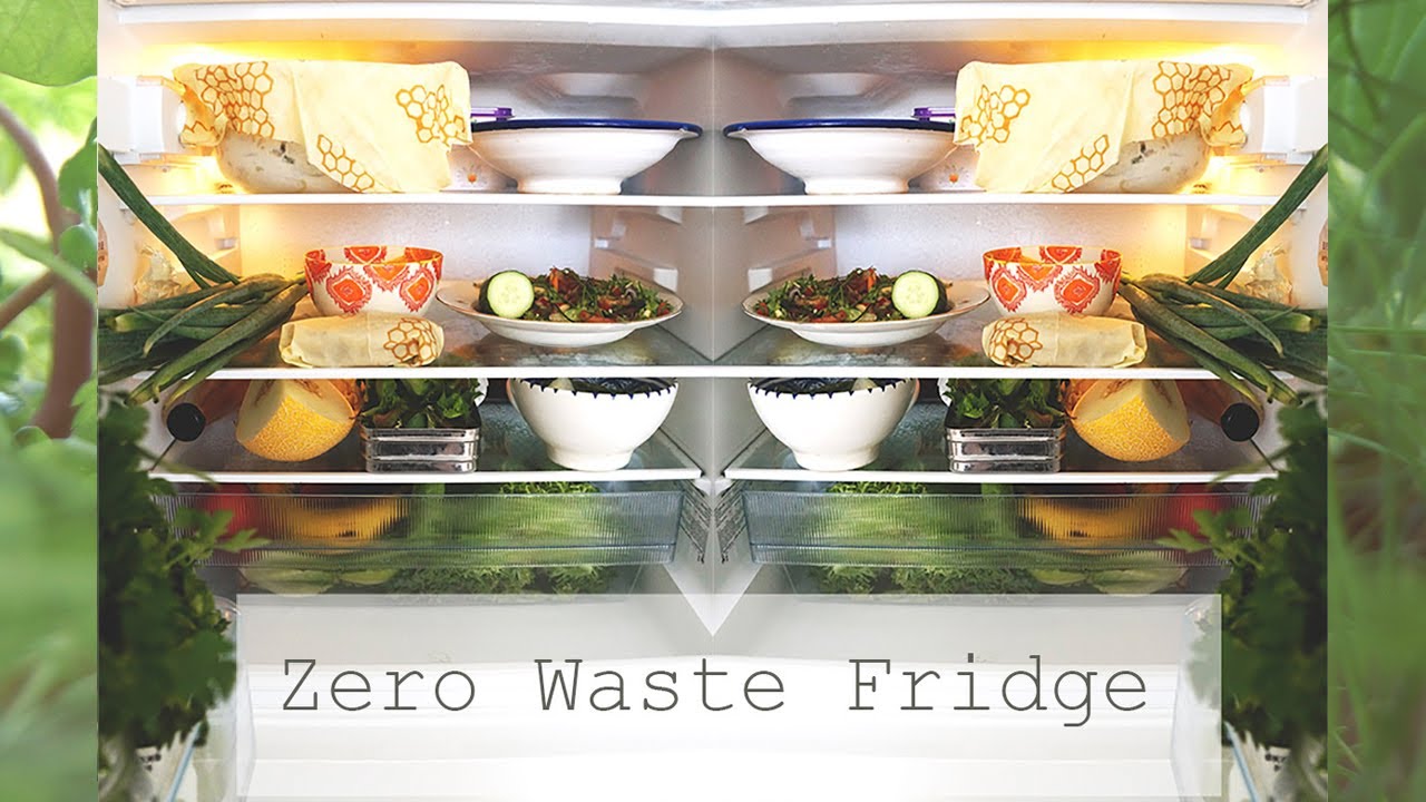 Zero Waste Fridge Tour // Plastic Free and Plantbased Food YouTube