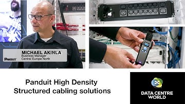 Panduit High Density Structured Cabling Solutions @ Data Centre World London 2023