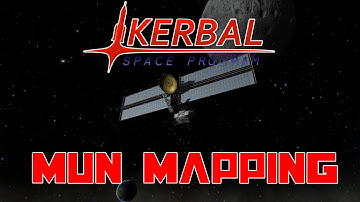 Kerbal Space Program - SCANsat Mapping the Mun