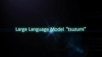 Large language model "tsuzumi"
