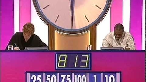 Countdown  Amazing Calculation 813 - Carol Vorderman