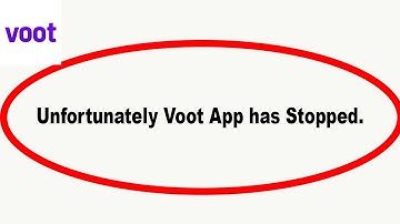 Fix Voot Unfortunately Has Stopped | Voot Stopped Problem | PSA 24