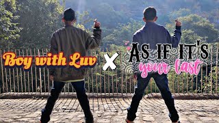 🇮🇳 'AS IF IT'S YOUR LAST X BOY WITH LUV'  BTS X BLACKPINK | EDIT BY @jyeoms | Somil coverz |