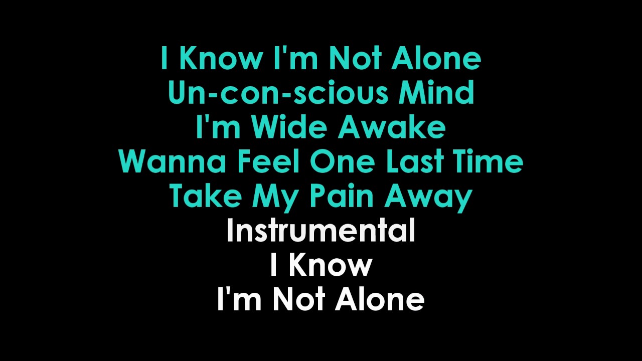 Alan Walker Alone Karaoke YouTube