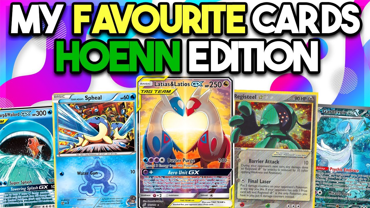 The BEST Pokemon Card Of EVERY Pokemon - Generation 3 Hoenn! - Best of Dex  Series!