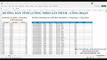 Hướng dẫn tính lương theo sản phẩm công đoạn