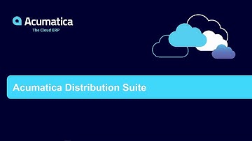 Acumatica: Distribution Management Overview