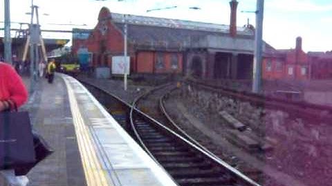 8100/8300 Class arriving into Dublin Connolly for Howth on a DART service