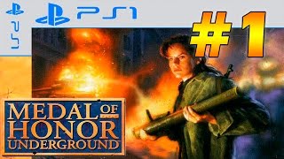 Прохождение Medal of Honor: Underground (PS) #1 - Захвачено