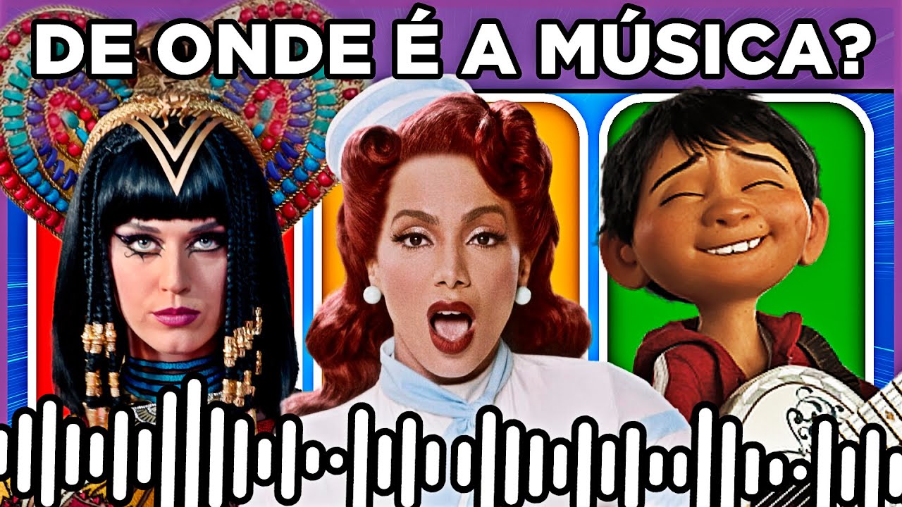 🎵🎌 DE ONDE É A MÚSICA DOS PAÍSES #2 | #desafiomusical #adivinheamusica