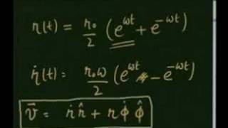 Module-5 Lecture-1 MOTION OF PARTICLES PLANAR POLAR COORDIN