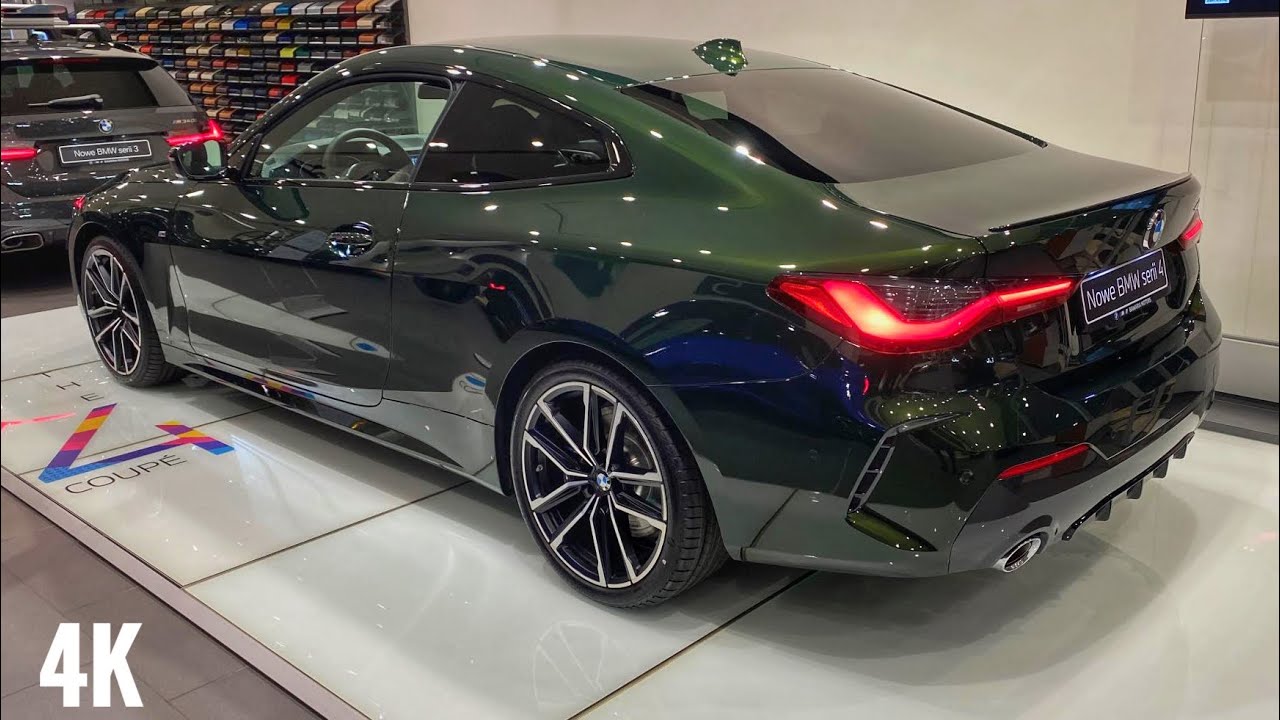 Drift course with the 2021 BMW M440i - YouTube