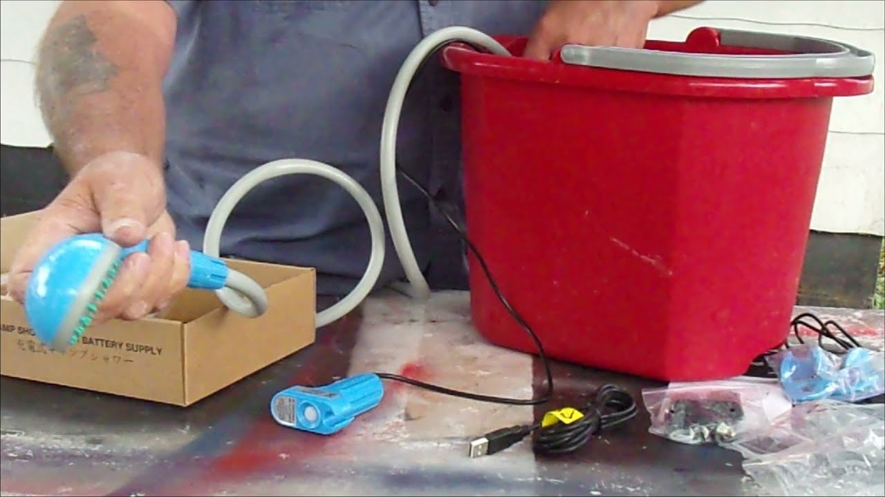 Battery Camping Shower