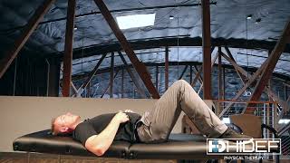 Supine TA activation