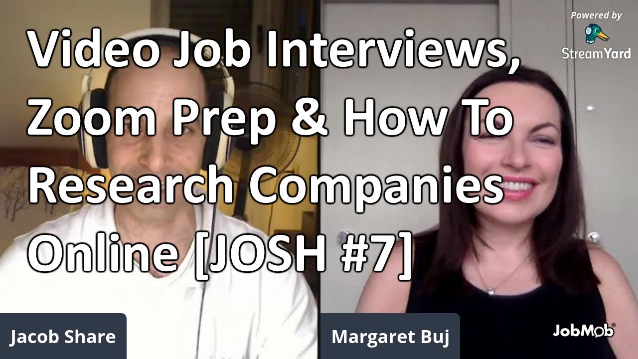 Video Job Interviews, Zoom Prep and How To Research Companies Online ...
