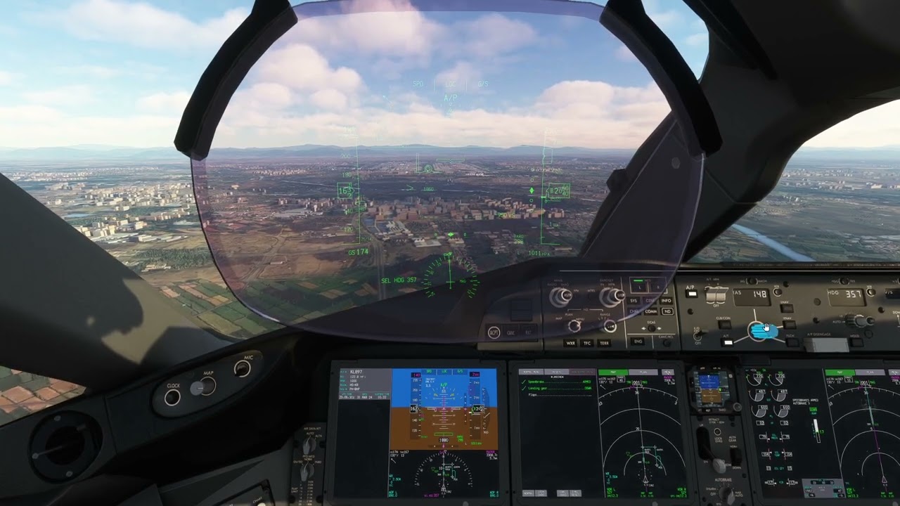 Beijin Landing - HorizonSim 787-9 - MSFS