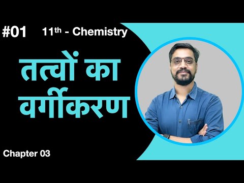 Momentum Batch - 11th Chemistry :- L-01 तत्वों का वर्गीकरण by Ashish sir