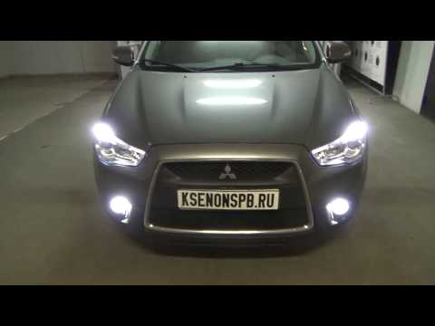 Mitsubishi ASX + BI LED + OSRAM LEDFOG101