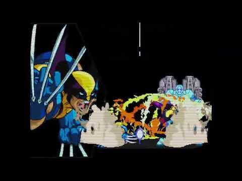 Marvel vs. Capcom - Wolverine, Gold War Machine vs. Red Venom, Wolverine